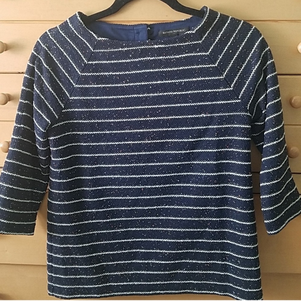 3/4 sleeve sailor top